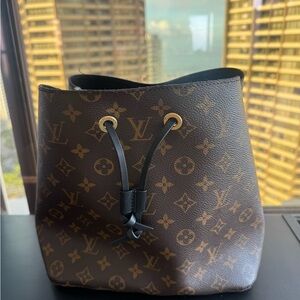 Louis Vuitton Dark Brown Monogram Shoulder Bag